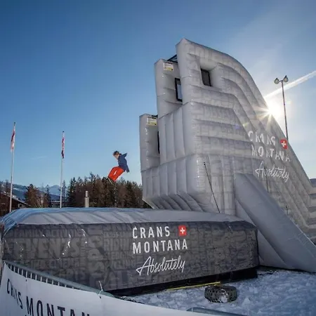 公寓 Montana Centre, Chaleureux Proche Des Pistes ! 克莱恩 蒙塔纳